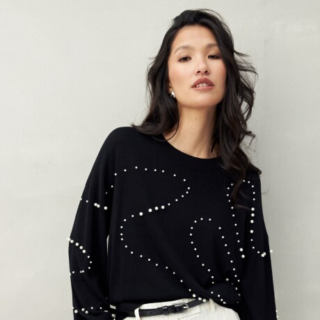 SWEATER BETTY Negro
