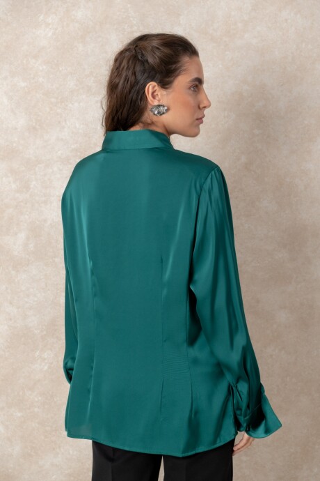 CAMISA OFF WHITE Verde