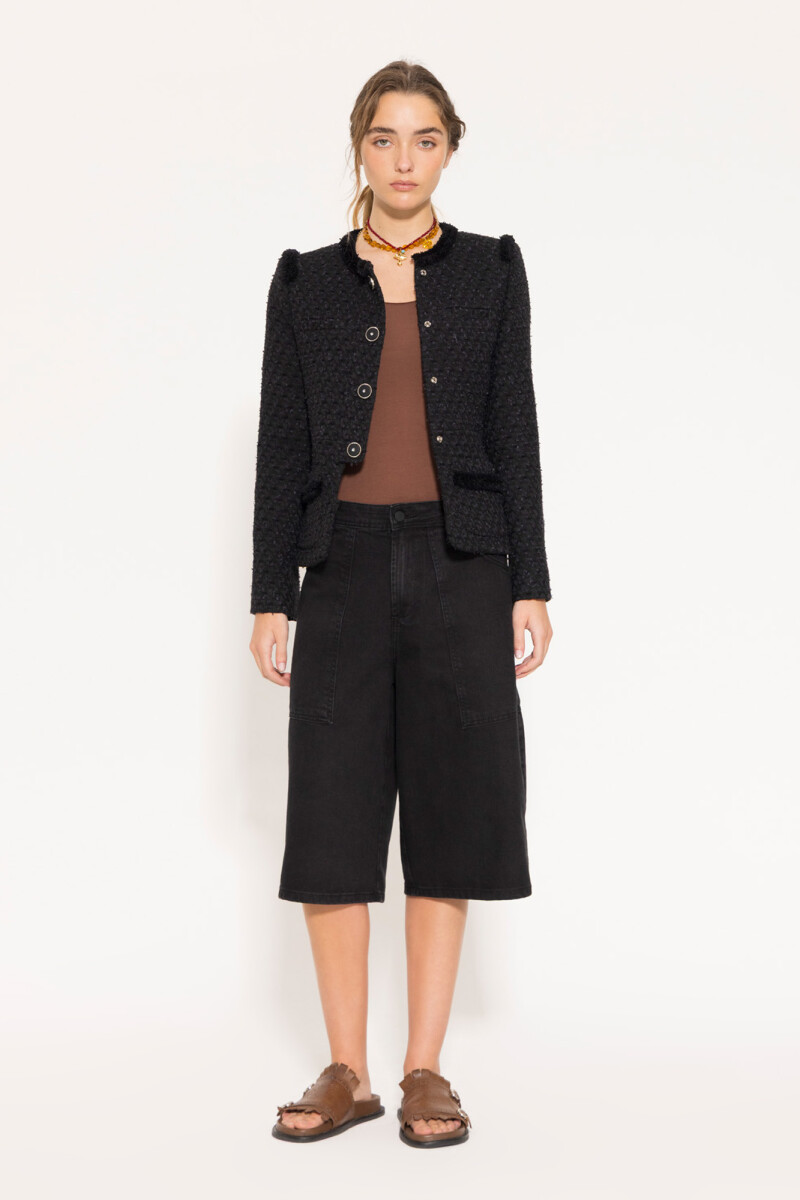 CHAQUETA COCO Negro