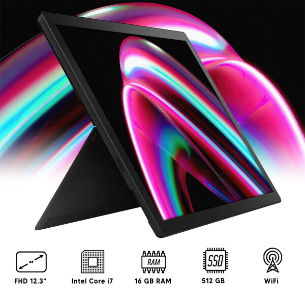 Tablet Surface Pro 7+ I7 16gb Ram 512g Teclado Original PK SURFACE PRO 7+ I7/16/512 + TEC.NEGRO