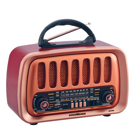 Radio Nordmende Vintage Portátil Am/fm Recargable Radio Nordmende Vintage Portátil Am/fm Recargable