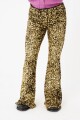Pantalón flare Oro