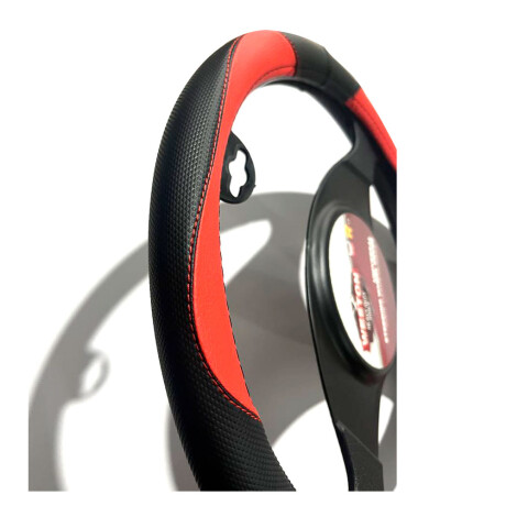 CUBRE VOLANTE - NEGRO Y ROJO WESTON CUBRE VOLANTE - NEGRO Y ROJO WESTON