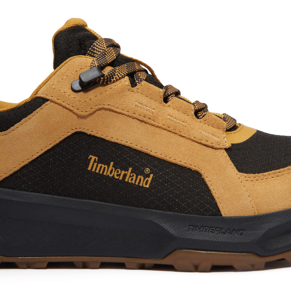 Zapatillas Low Lace Up Waterproof Hombre Wheat Suede
