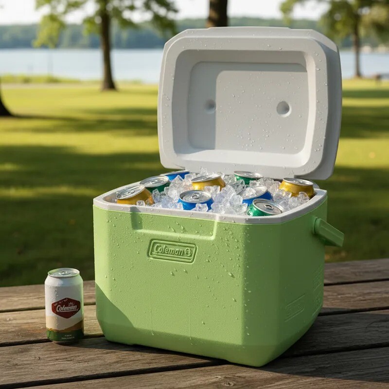 Conservadora Coleman 15 lts Verde