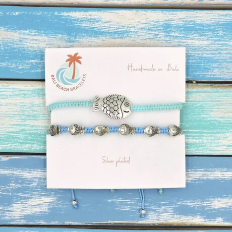 Pulsera Bali Atlantis Set Celeste