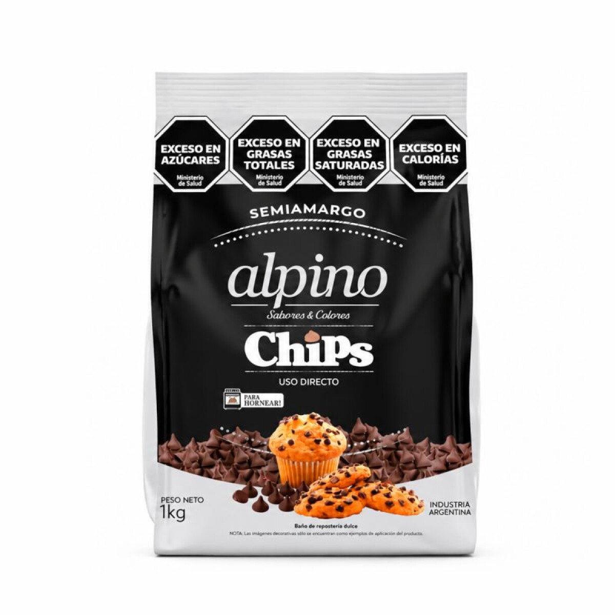 Chips de Chocolate Semi Amargo 1kg 