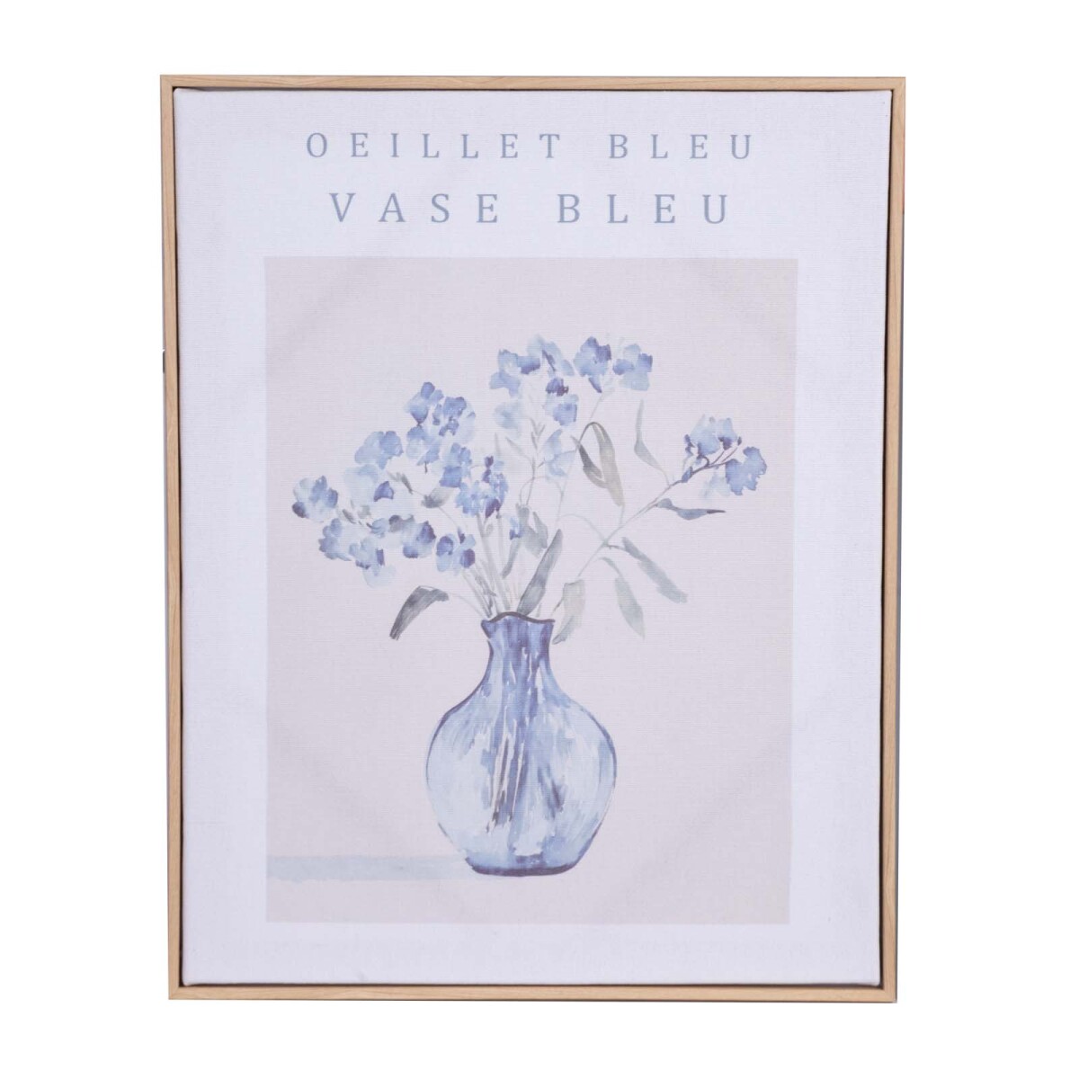 CUADRO 40X50CM - PAPEL AZUL BLEU II 