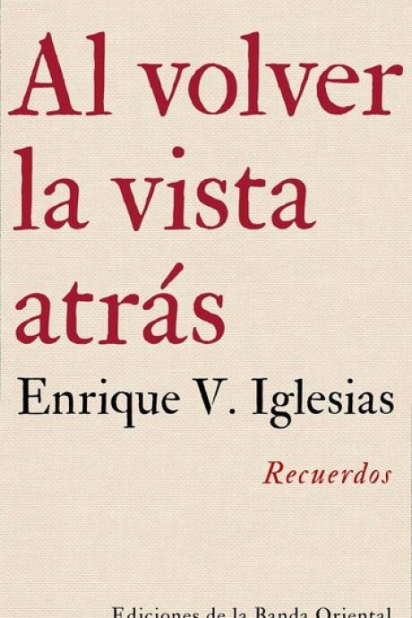 AL VOLVER LA VISTA ATRAS AL VOLVER LA VISTA ATRAS