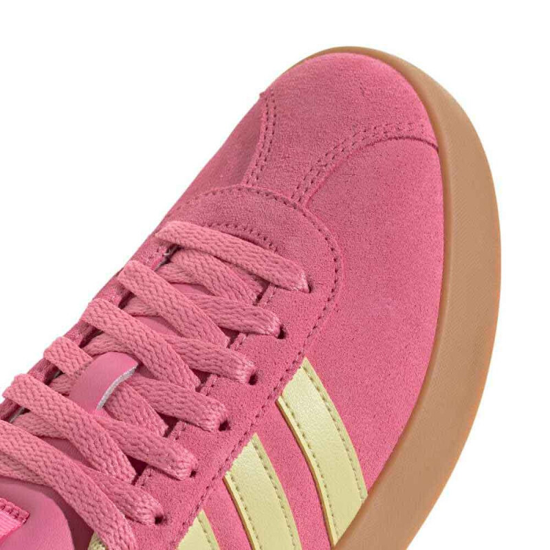 Championes de Mujer Adidas VL Court 3.0 Rosado - Amarillo
