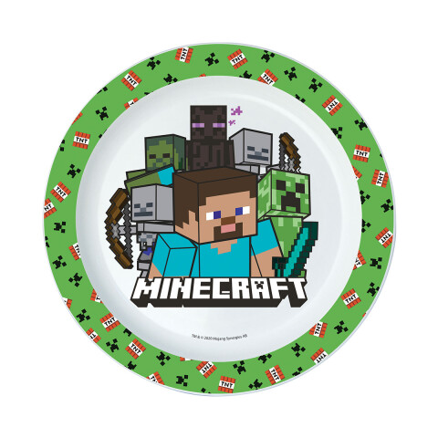Plato Microondas Minecraft 22 cm U