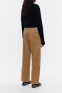 PANTALÓN CARROT PINZAS Caramelo