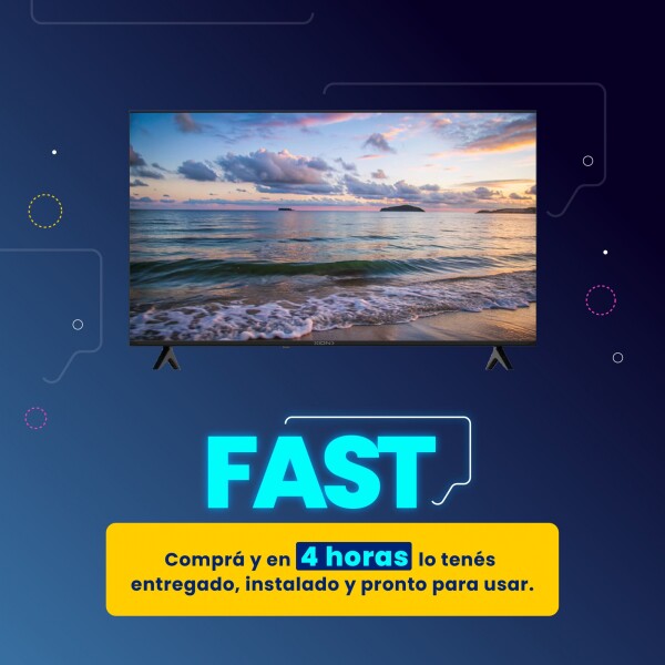 Fast Smart TV Xion 50" Full HD + Instalación Fast Smart TV Xion 50" Full HD + Instalación