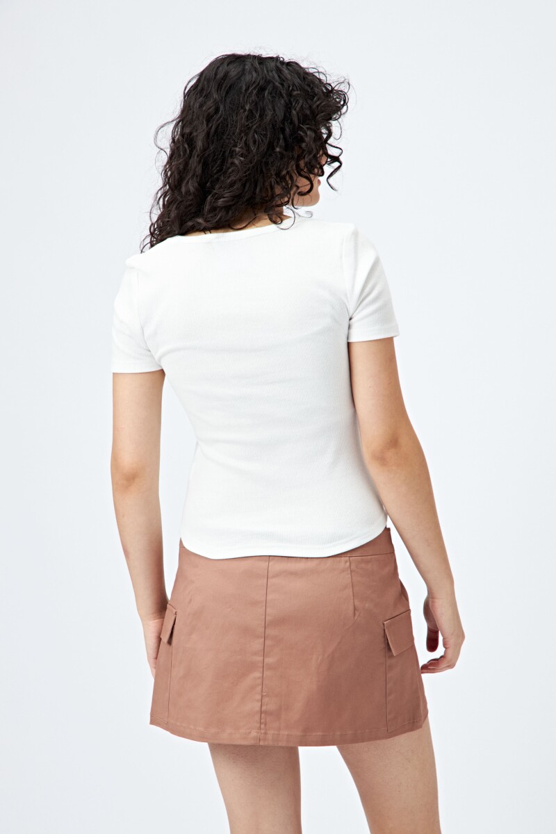 REMERA MONIMA Blanco