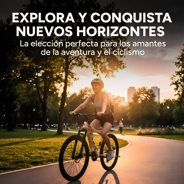 Bicicleta Kajla Montaña Mtb Rod 26 Frenos De Disco 21 Veloc Color Blanco