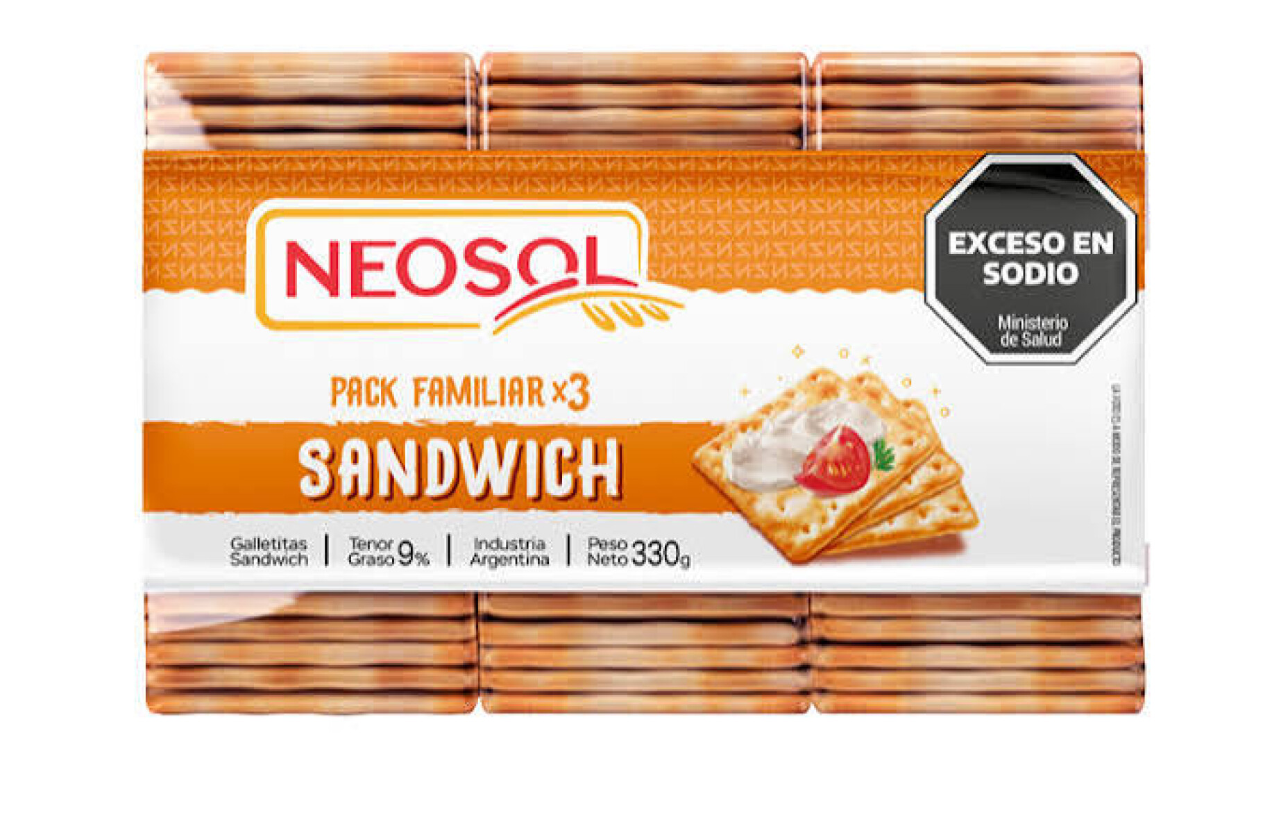 Galleta Neosol x 3 