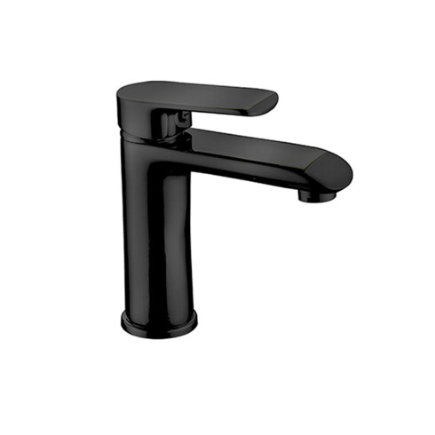 GRIFERIA LAVATORIO MONOCOMANDO NEGRO MATE LINEA ALASSIO NEGRO