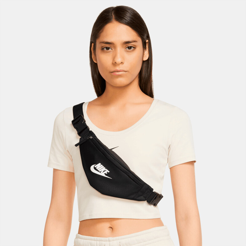 Riñonera Nike Heritage Waistpack Unisex Negro