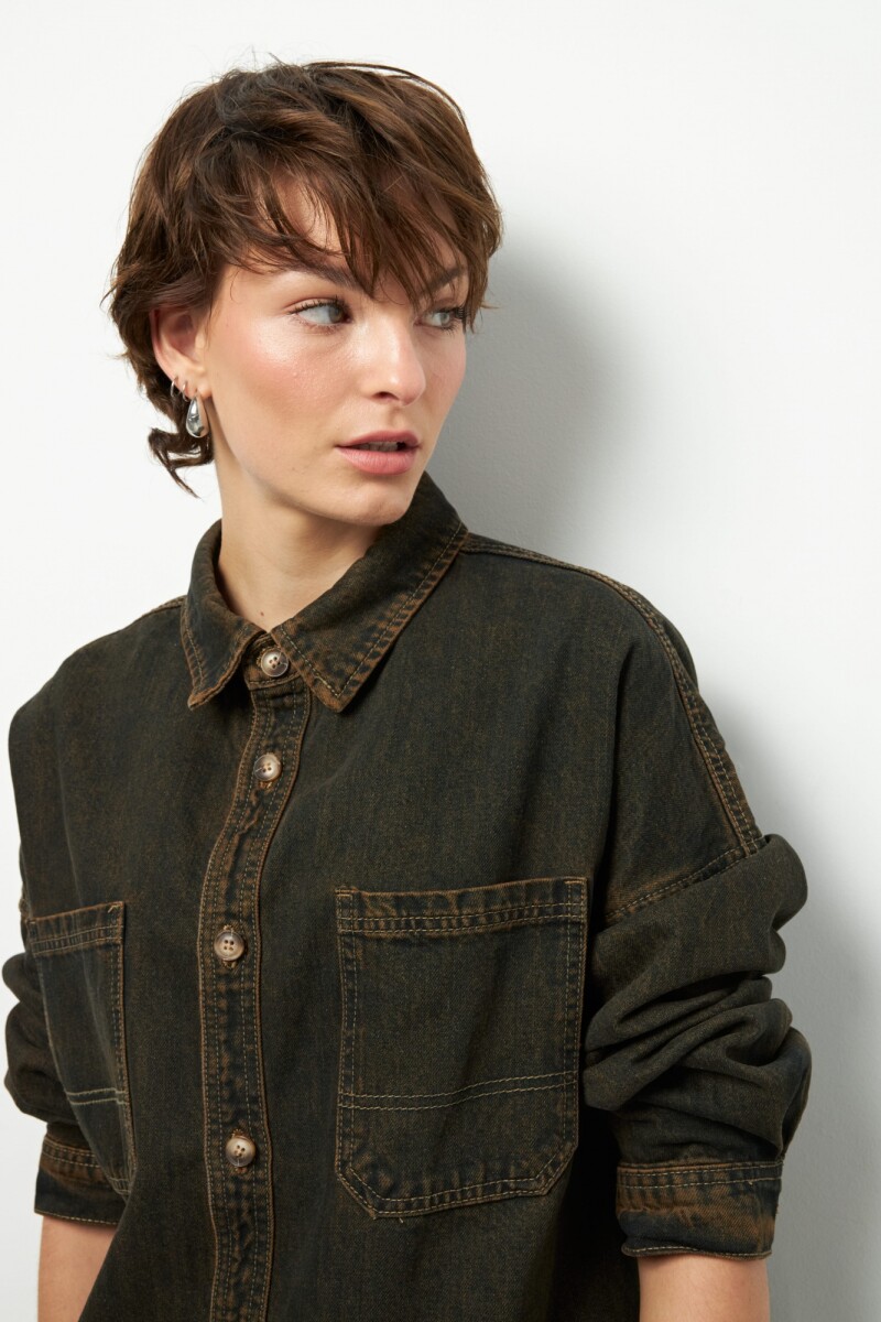 CAMISA KEINE Chocolate
