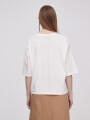 Remera Ahrnia Marfil / Off White