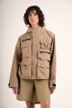 CHAQUETA IMPERMEABLE SAINT CYR Bronce