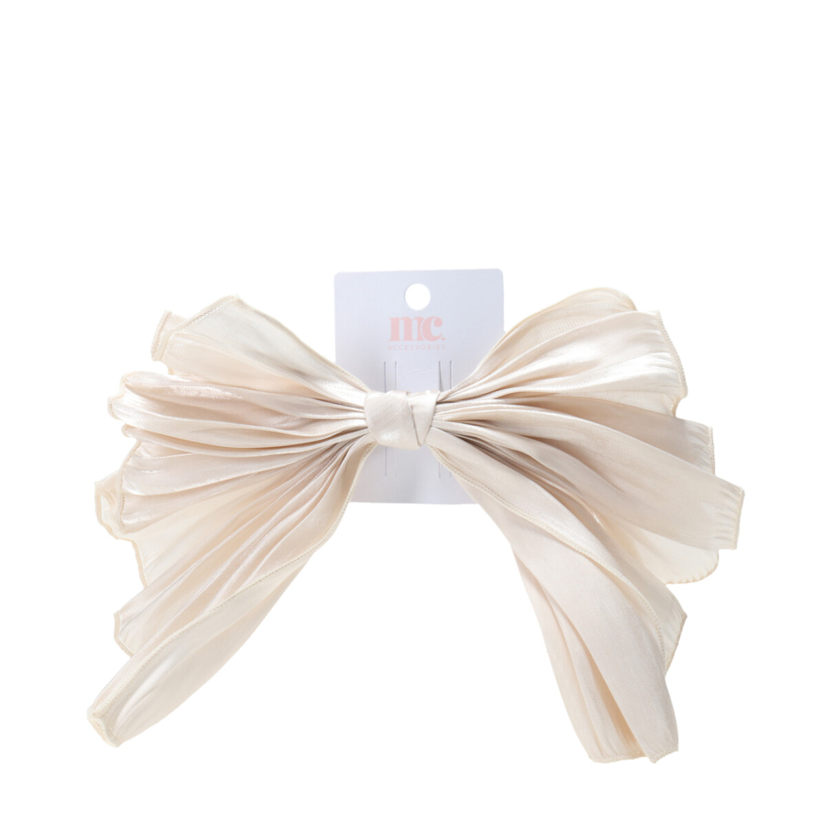 Broche de pelo moña MissCarol - Beige 