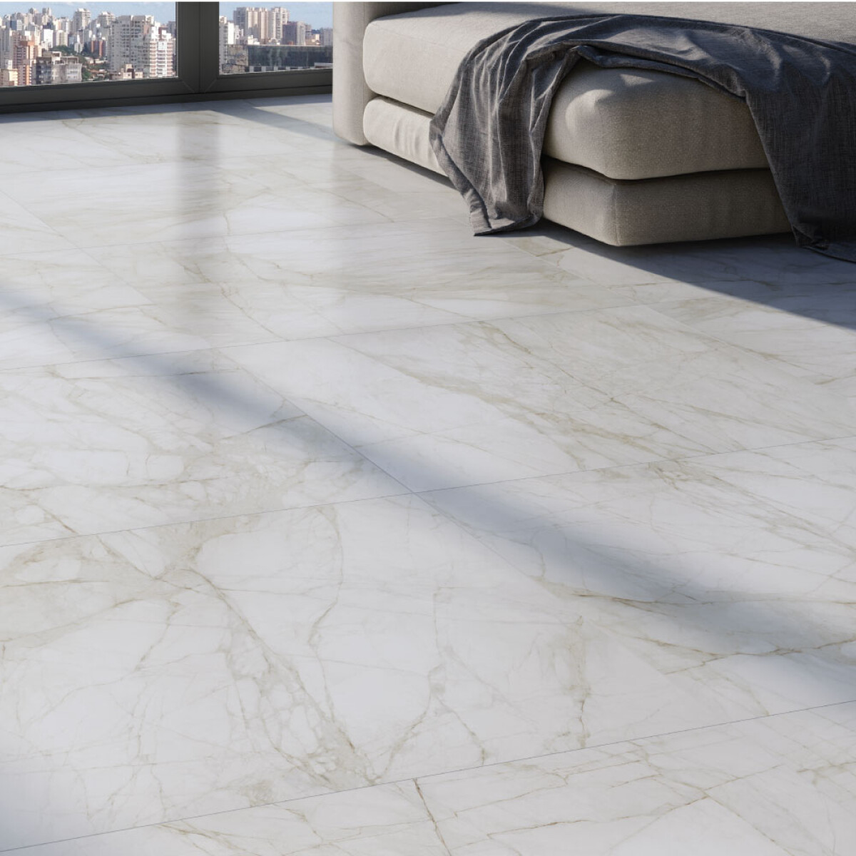 Porcelanato LM Marmo Real Pol - 2.85m2 