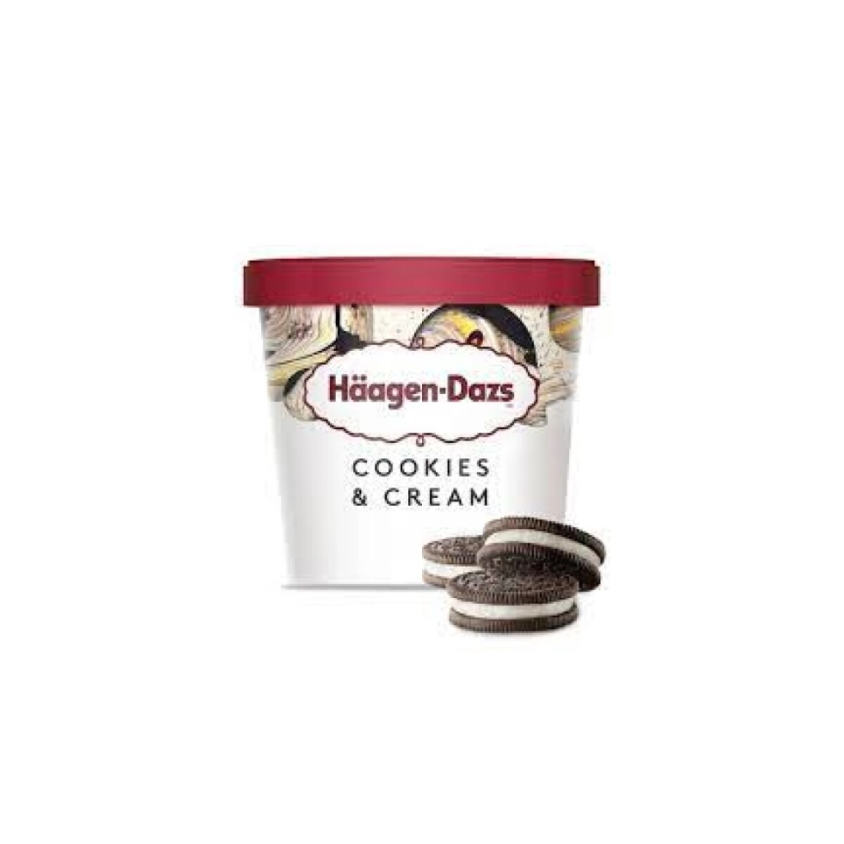 Helado Cookies and Cream Haagen Dazs - 100 ml 