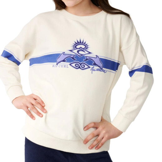 Buzo Rip Curl Archive Dolphin - Blanco Buzo Rip Curl Archive Dolphin - Blanco