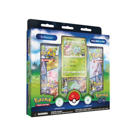 Pokémon TCG: Bulbasaur Pokémon GO Pin Colección [Español] Pokémon TCG: Bulbasaur Pokémon GO Pin Colección [Español]