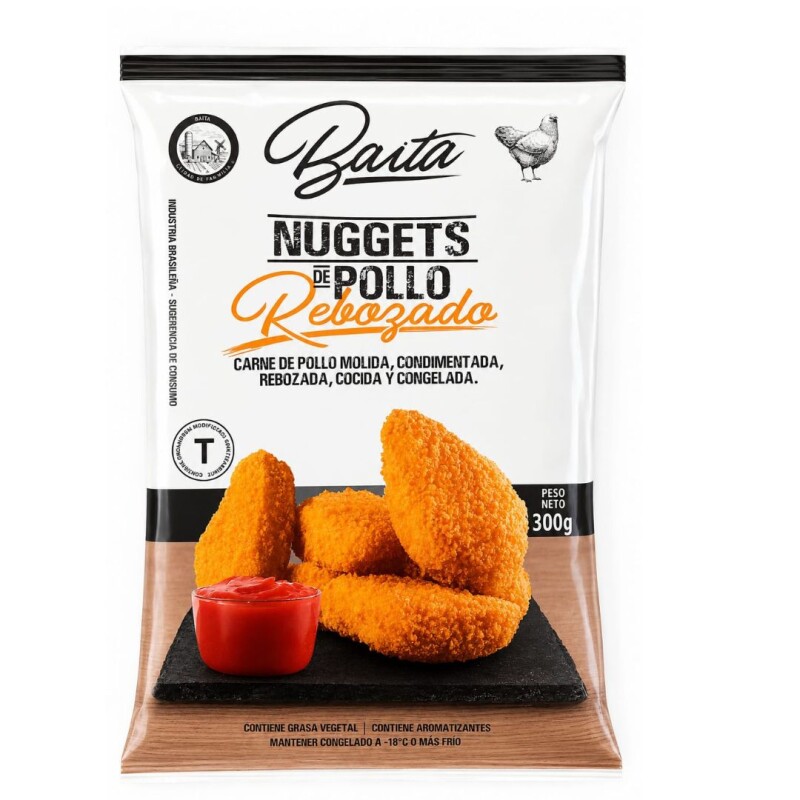 NUGGETS DE POLLO BAITA 300GRS NUGGETS DE POLLO BAITA 300GRS