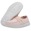 Zapatos Hey Dude Wendy Slub Canva Rosa