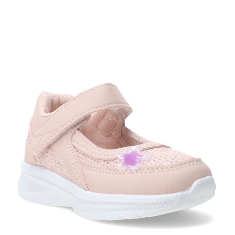 Championes de Niña MINI Miss Carol LURK con velcro Rosado