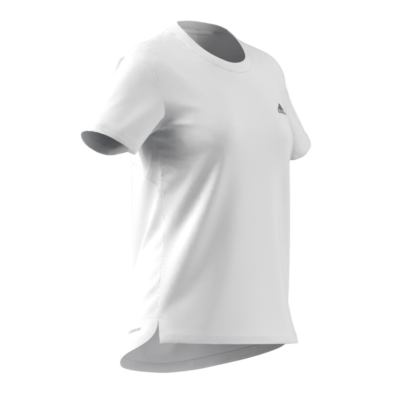 Remera de Mujer Adidas Aero Ready Blanco - Negro