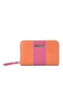 BILLETERA DEDALERA MANDARINA Y FUCSIA