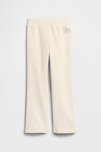 Pantalón Deportivo Bootcut Niña Ivory Frost