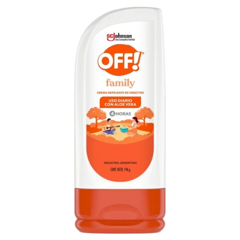 Repelente Crema Off! Family 196 G Repelente Crema Off! Family 196 G