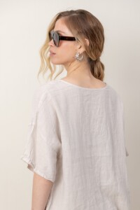 BLUSA ZEMYNA Beige