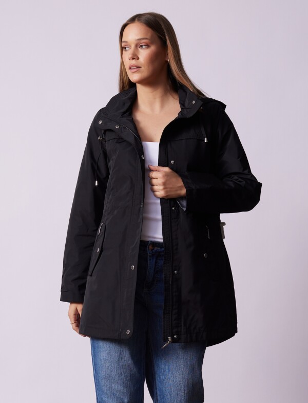 Campera Liviana Impermeable NEGRO