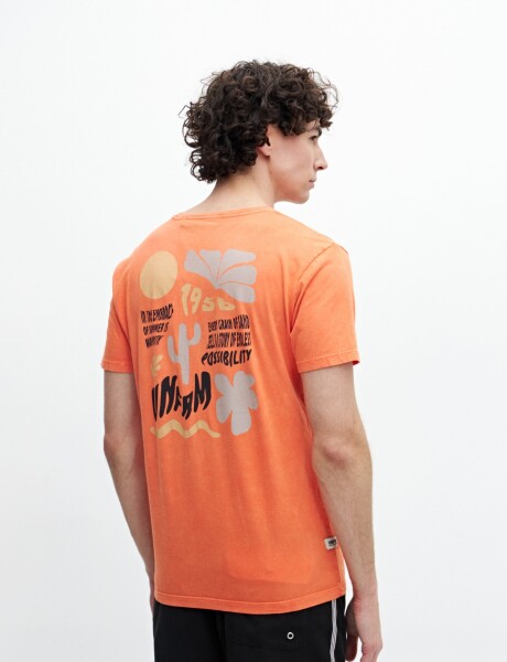 Remera Cupert Naranja