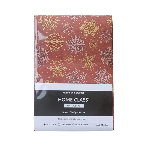 Mantel Waterproof Home Class 140 x 210 cm Navidad 1009