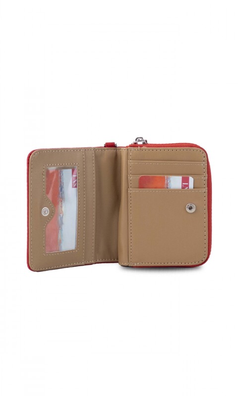 BILLETERA VERA ROJO