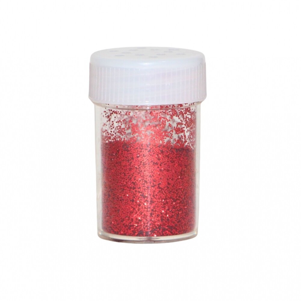 BRILLANTINA VARIOS COLORES COLOR ROJO 8 GRAMOS