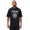 Remera Jordan Sports Media larga de Hombre Negro