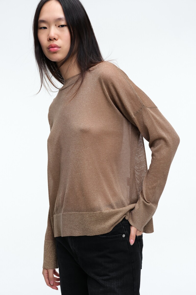 SWEATER BASE Bronce