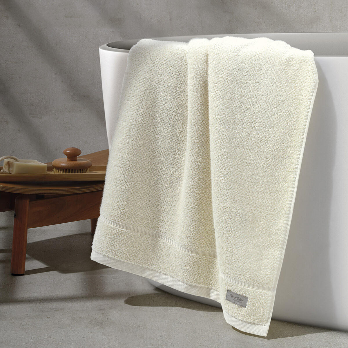 Toalla Baño Extra Kairo Dohler 90 x 150 cm 100% Algodón - NATURAL 