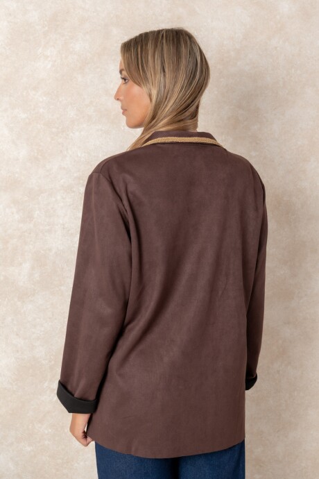 CHAQUETA ROSANGELA Chocolate