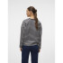 VMABBY LS O-NECK TOP JRS CORE-12 1 Asphalt/Stripes SNOW WH