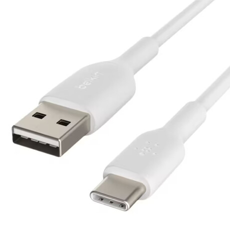 Cable Belkin Usb-a A Usb-c 2mts Blanco Cable Belkin Usb-a A Usb-c 2mts Blanco