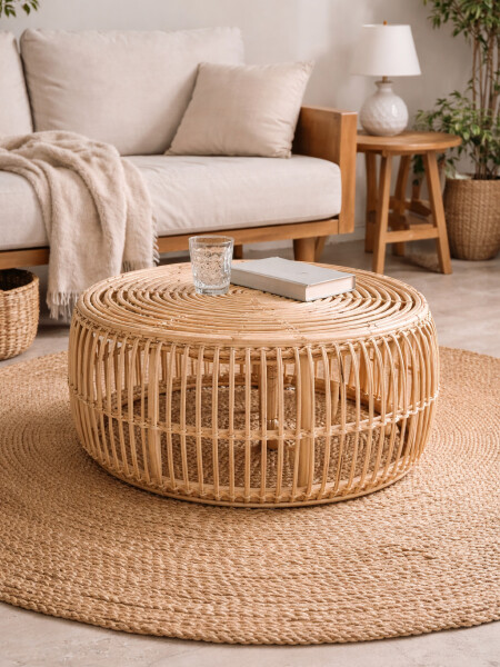 MESA BALI RATAN NATURAL